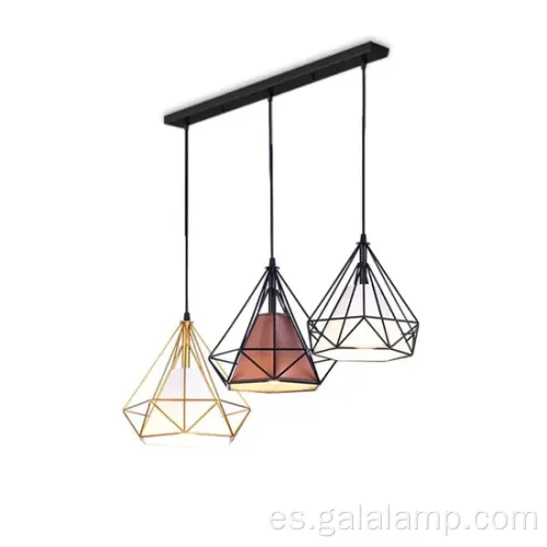 Chandelier LED moderno para restaurantes y cafés elegantes